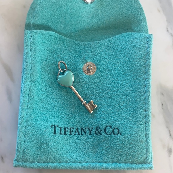 Tiffany & Co. Jewelry - Authentic Tiffany & Co key heart charm